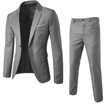 Costume élégant deux pièces pour homme
