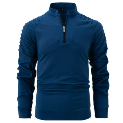 Pull-over homme à manches longues chaud en tricot léger