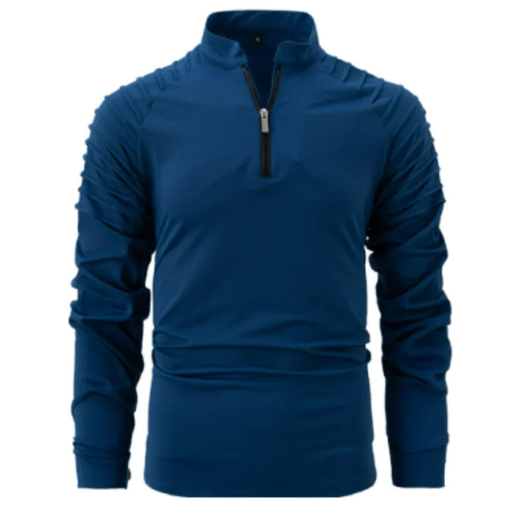 Pull-over homme à manches longues chaud en tricot léger