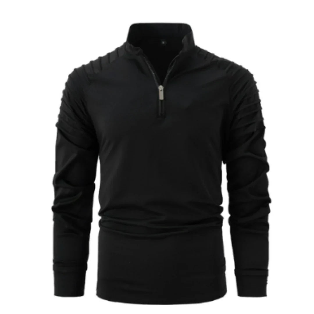 Pull-over homme à manches longues chaud en tricot léger