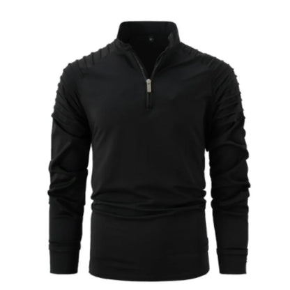 Pull-over homme à manches longues chaud en tricot léger