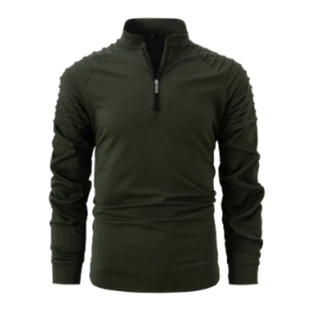 Pull-over homme à manches longues chaud en tricot léger
