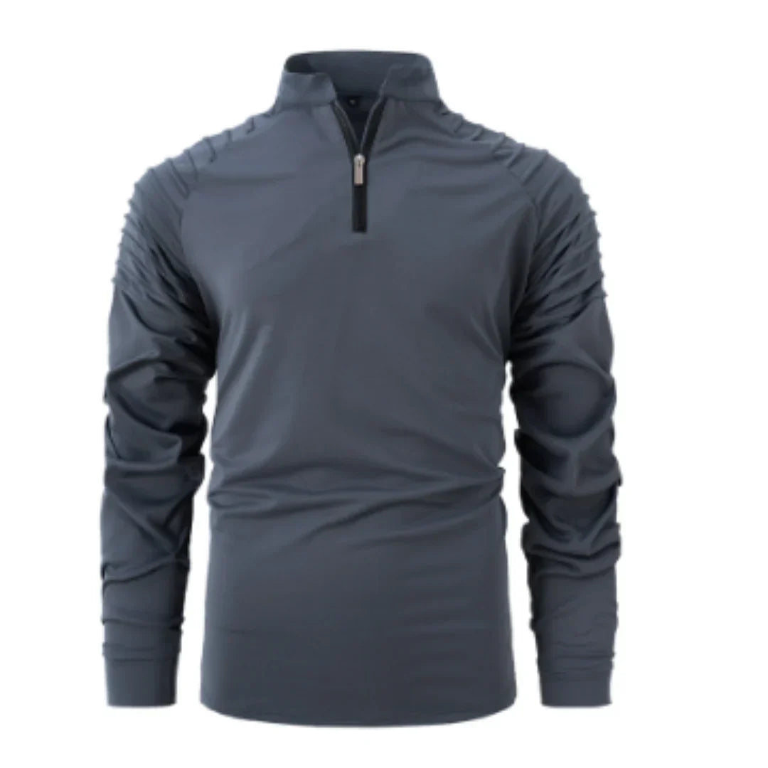 Pull-over homme à manches longues chaud en tricot léger
