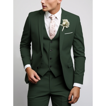 Costume 3 pièces slim fit pour homme