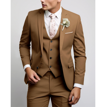 Costume 3 pièces slim fit pour homme