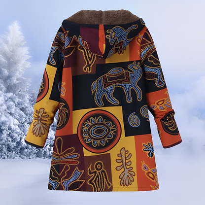Doudoune motif tendance pour femme