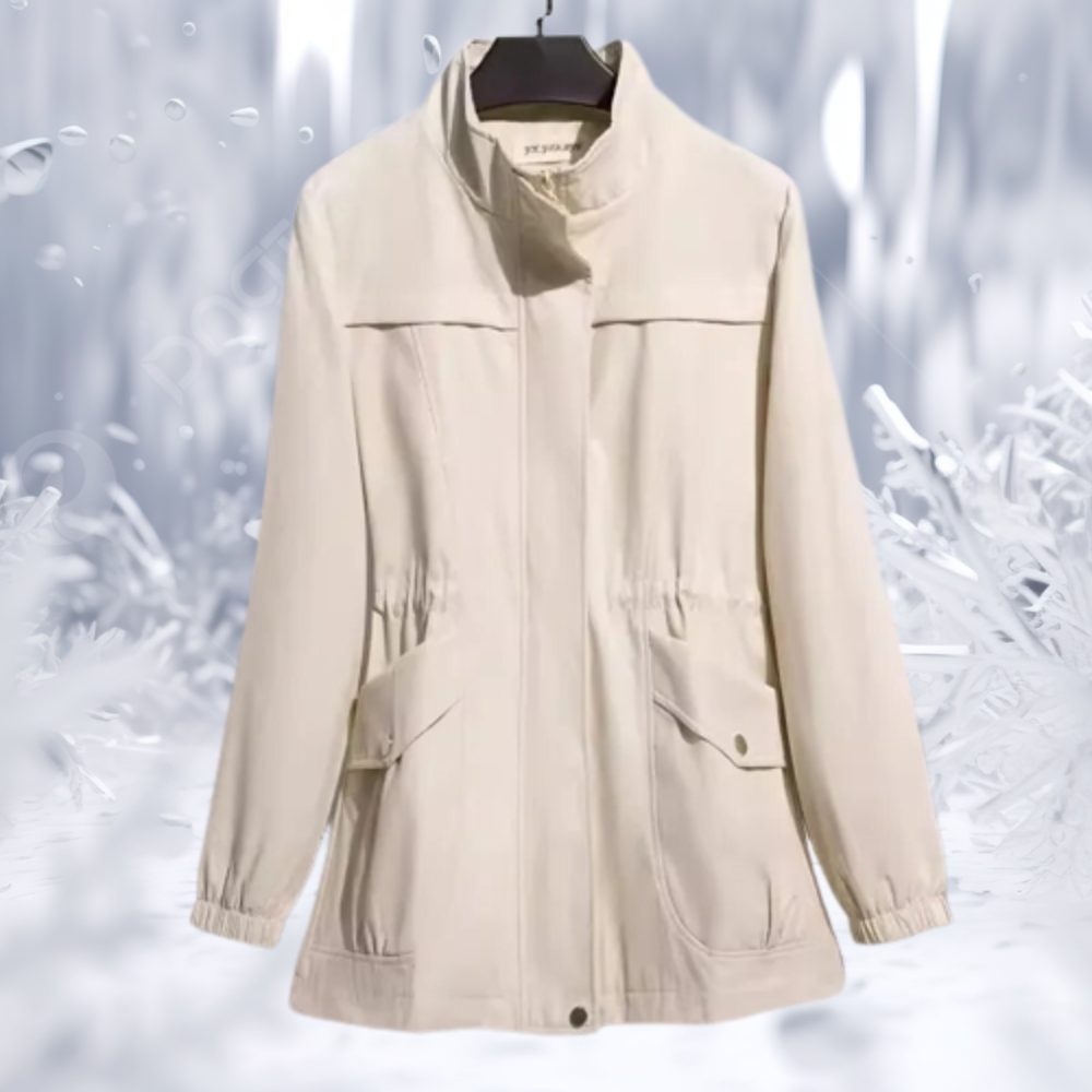 Parka Chaud Femme Homme Coupe-Vent Ajustable