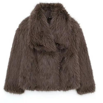 Manteau souple élégant pour femme noir