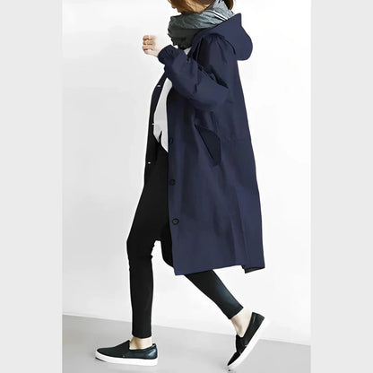 Blesyn - Veste coupe-vent imperméable avec capuche