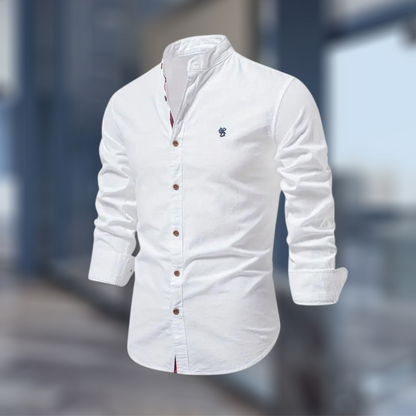 Chemise homme Col montant Coupe classique