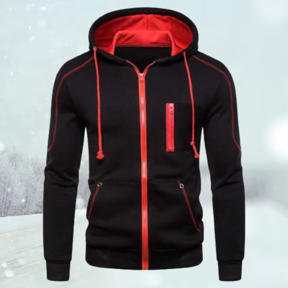 Sweat à capuche sportif pour homme au design moderne