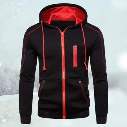 Sweat à capuche sportif pour homme au design moderne