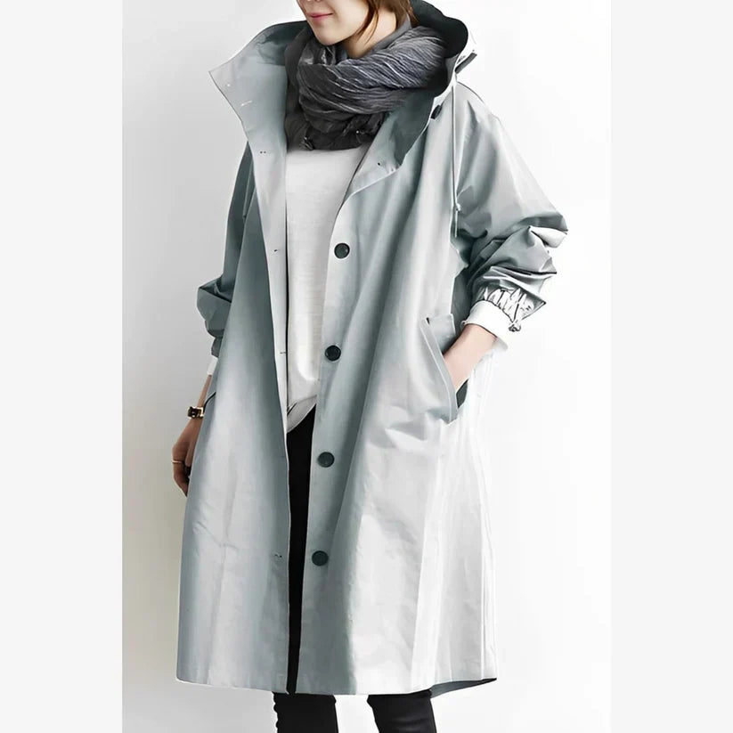 Blesyn - Veste coupe-vent imperméable avec capuche