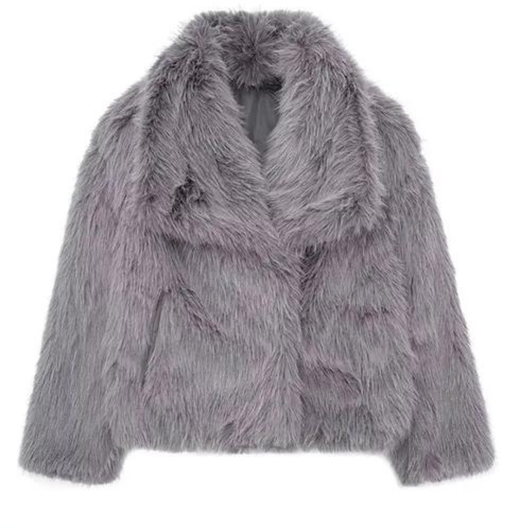 Manteau souple élégant pour femme noir