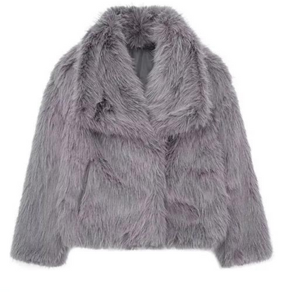 Manteau souple élégant pour femme noir