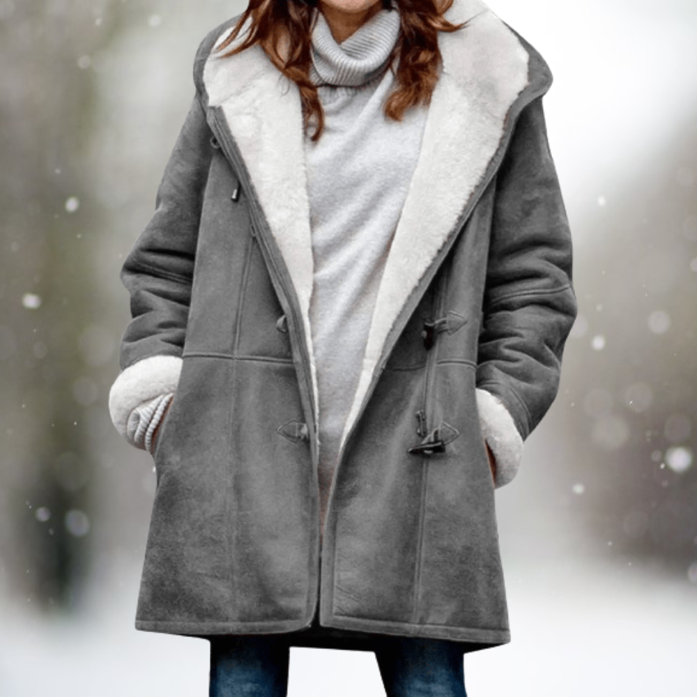 Veste polaire chaude imitation daim