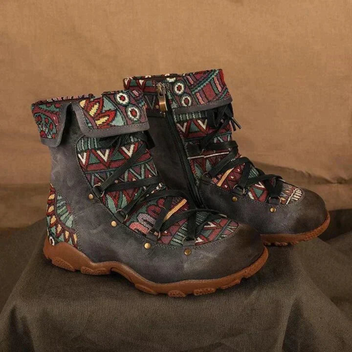 Bottes style bohème chic pour femme