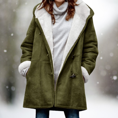 Veste élégante pour femme effet daim