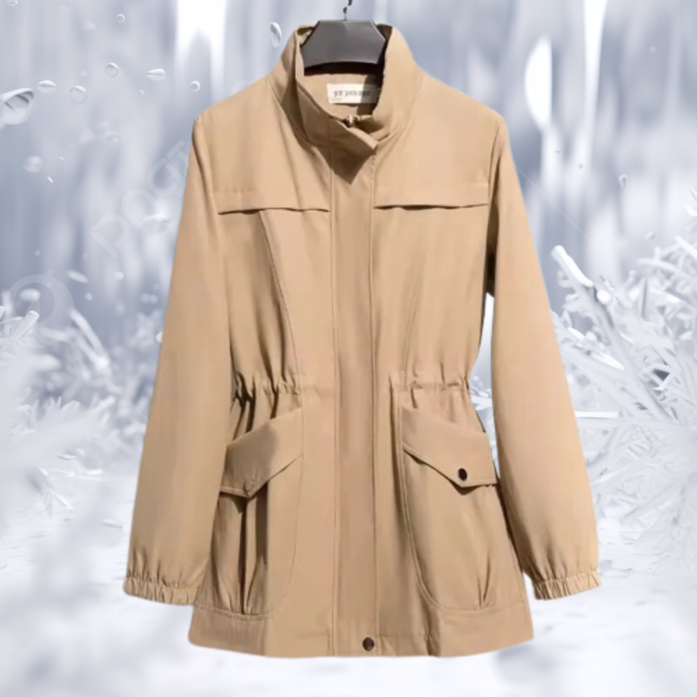 Parka Chaud Femme Homme Coupe-Vent Ajustable