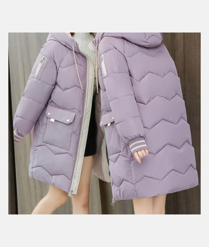 Élégante Veste d'Hiver Femme Coupe Moderne