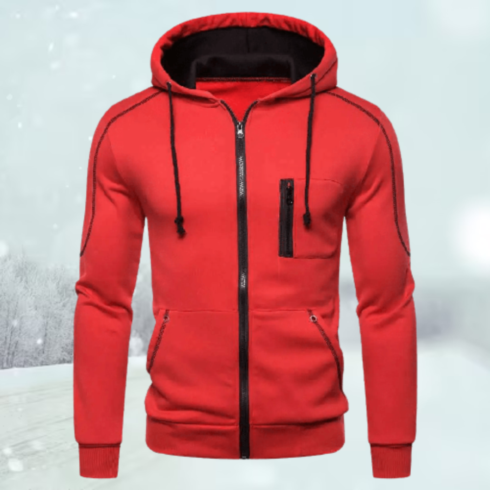 Sweat à capuche sportif pour homme au design moderne