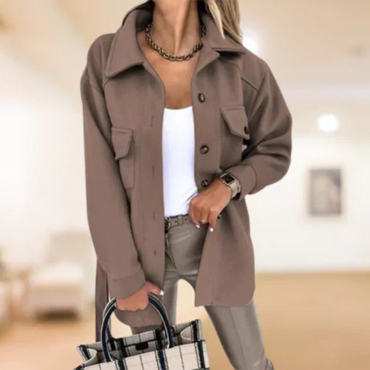 Almaro Trench-coat matelassé chaud pour femme