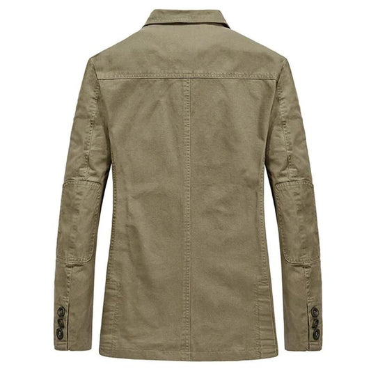 Herren Blazer Jacke Modern 3-Knopf Stil - IdealeKleiden
