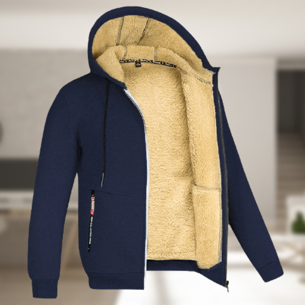 Veste pour homme pratique avec capuche pour les loisirs