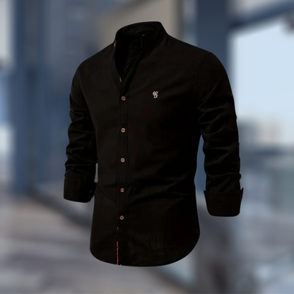 Chemise homme Col montant Coupe classique