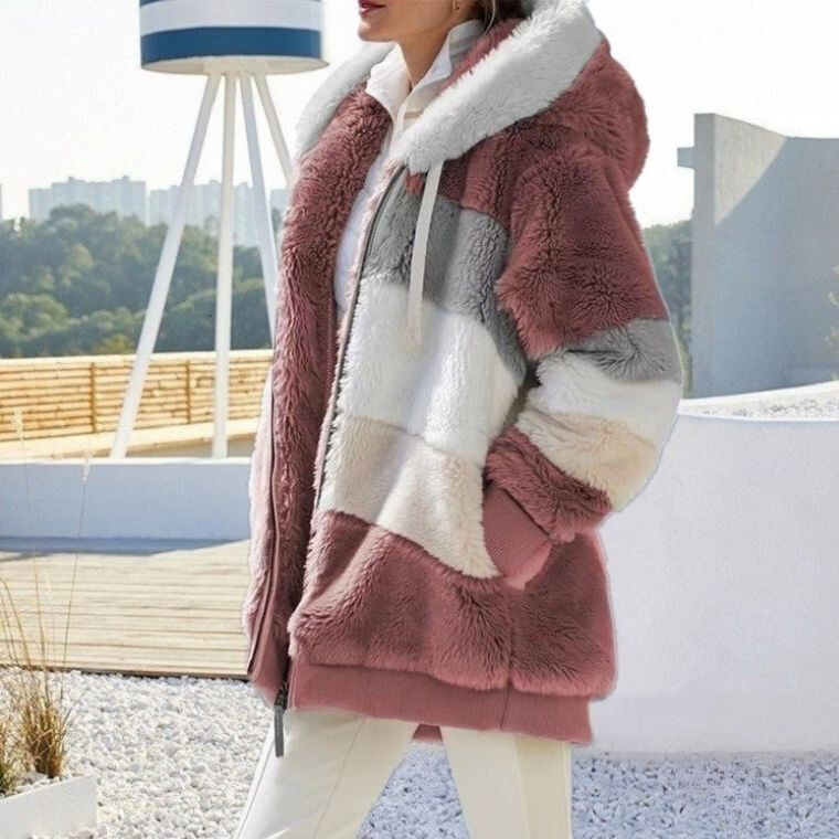 Veste polaire grande taille chaude et confortable