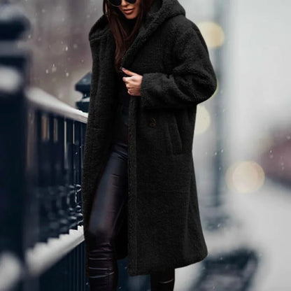 Jade - Veste d'hiver douce en teddy