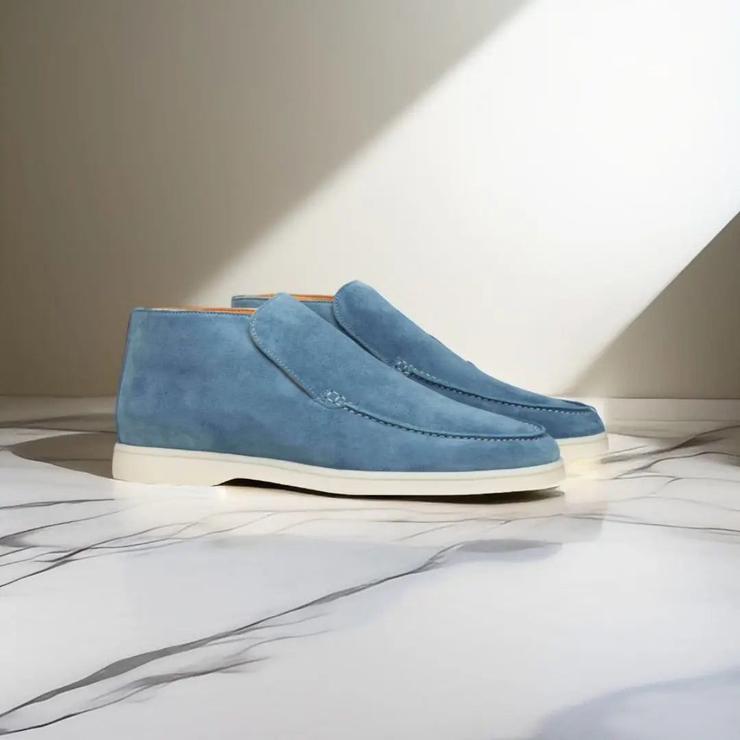 Mocassins homme coupe étroite modernes à enfiler