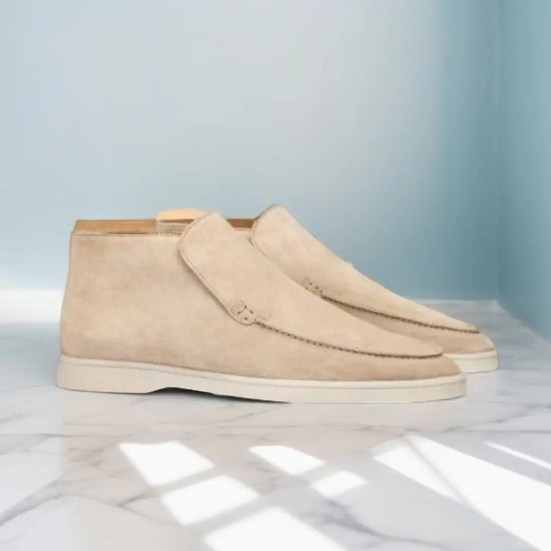 Mocassins homme coupe étroite modernes à enfiler