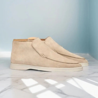 Mocassins homme coupe étroite modernes à enfiler