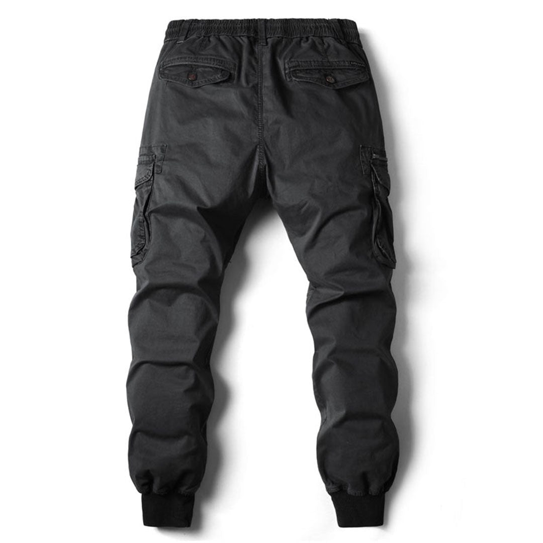 Herren Cargohose Slim Fit Modern Design - IdealeKleiden