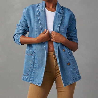 Veste en jean moderne femme