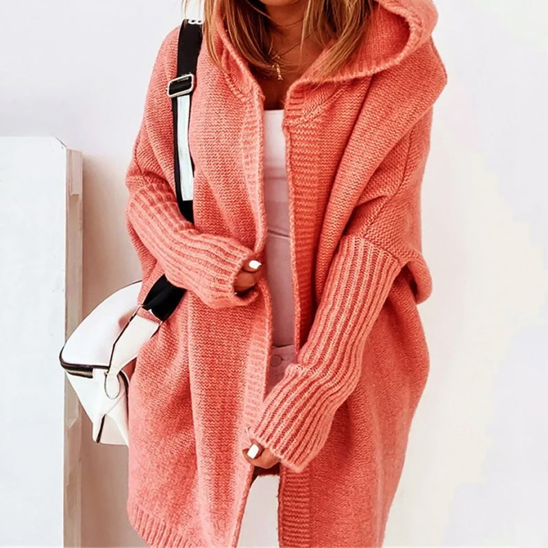 Gilet tricoté ample femme Oversize