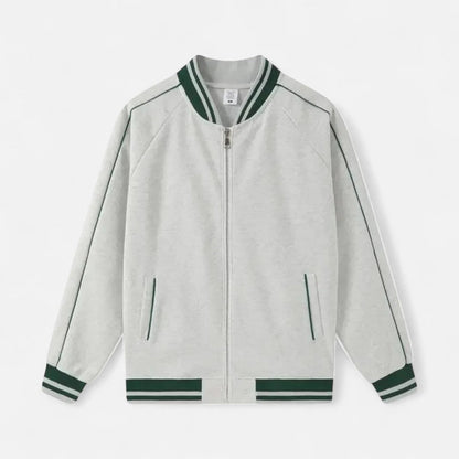 Veste de baseball sportive homme légère zippée