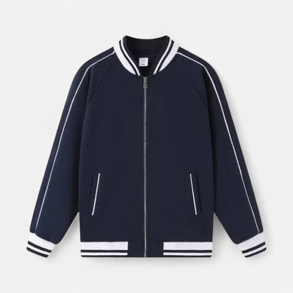 Veste de baseball sportive homme légère zippée