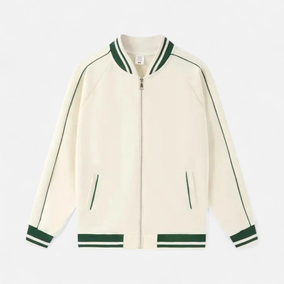 Veste de baseball sportive homme légère zippée