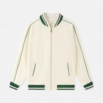 Veste de baseball sportive homme légère zippée