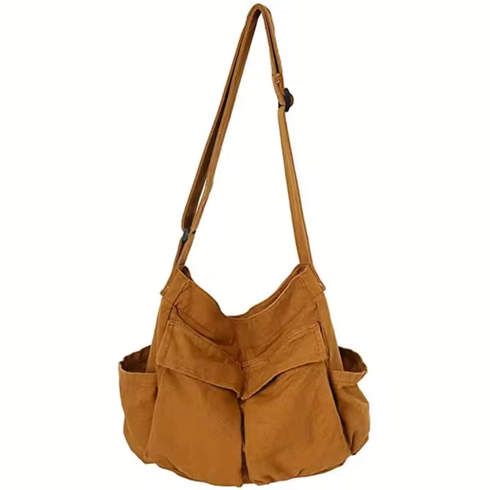 Sac à bandoulière pratique, pliable, moderne