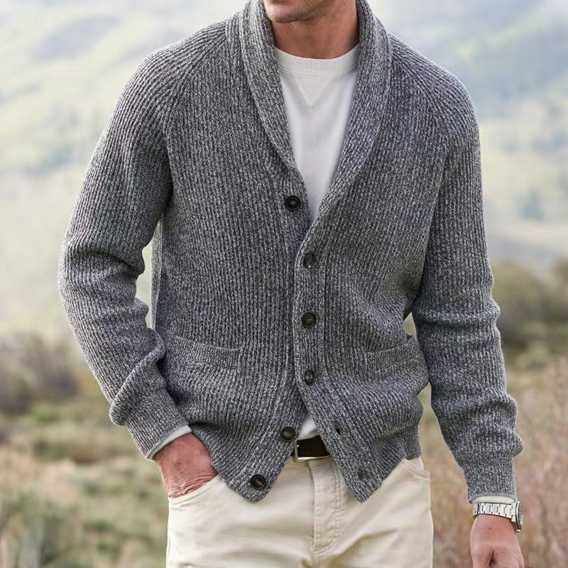 Gilet rétro col en V femme