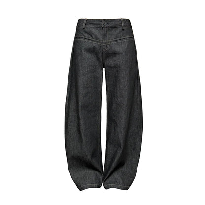 Jean baggy femme taille basse confortable