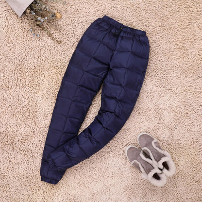 Pantalon d'hiver doublé chaud pour femme