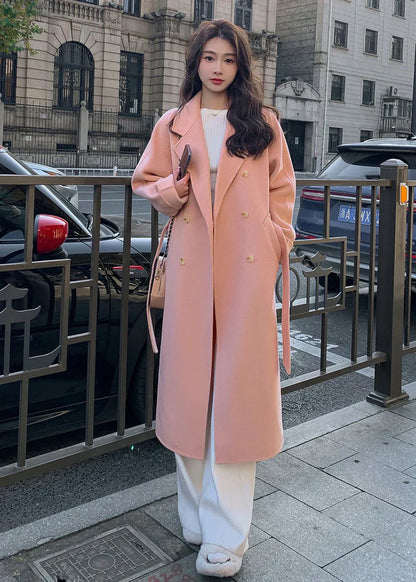 Manteau en laine stylé pour femme hiver
