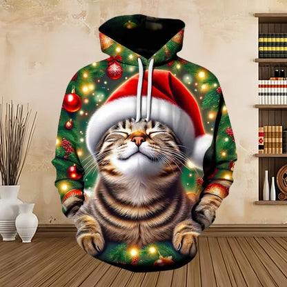 Pull de Noël imprimé - Confortable & Élégant pour femmes et hommes