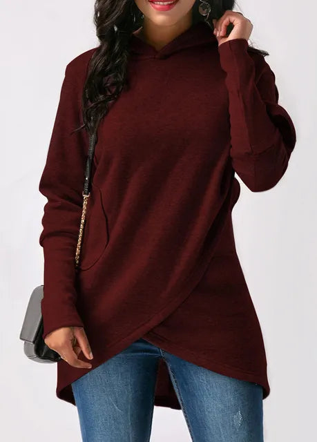 Pull moderne asymétrique et élégant