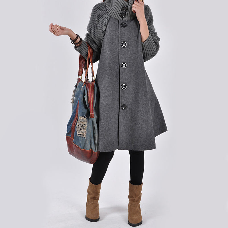 Veste élégante pour femme Longue et polyvalente