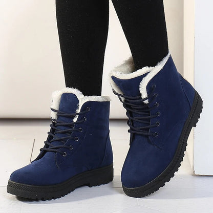 Bottes d'hiver femme, neige, séchage rapide, courtes